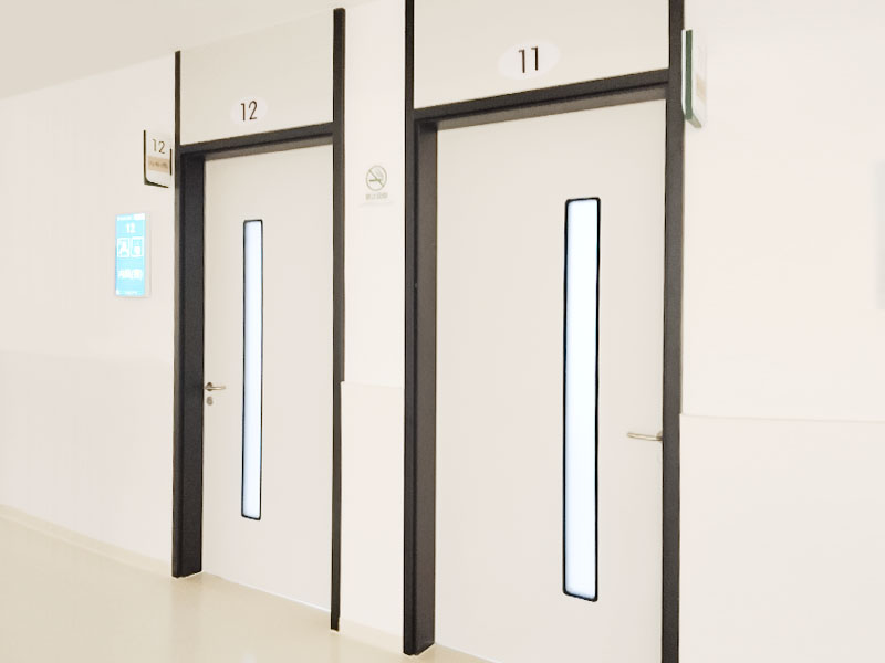 Steel ward airtight door