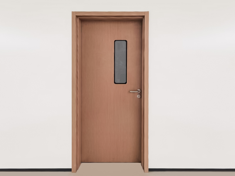 Steel door wood grain series