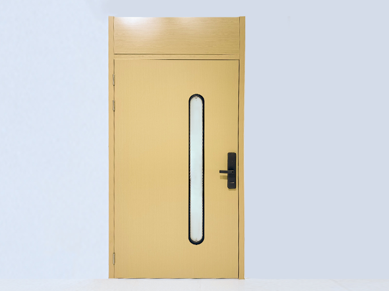 Steel door wood grain series