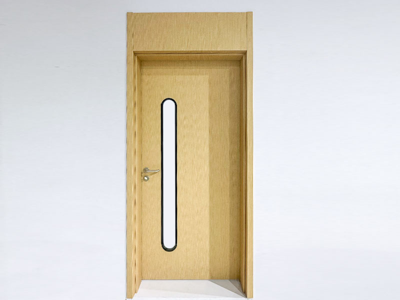 Steel door wood grain series